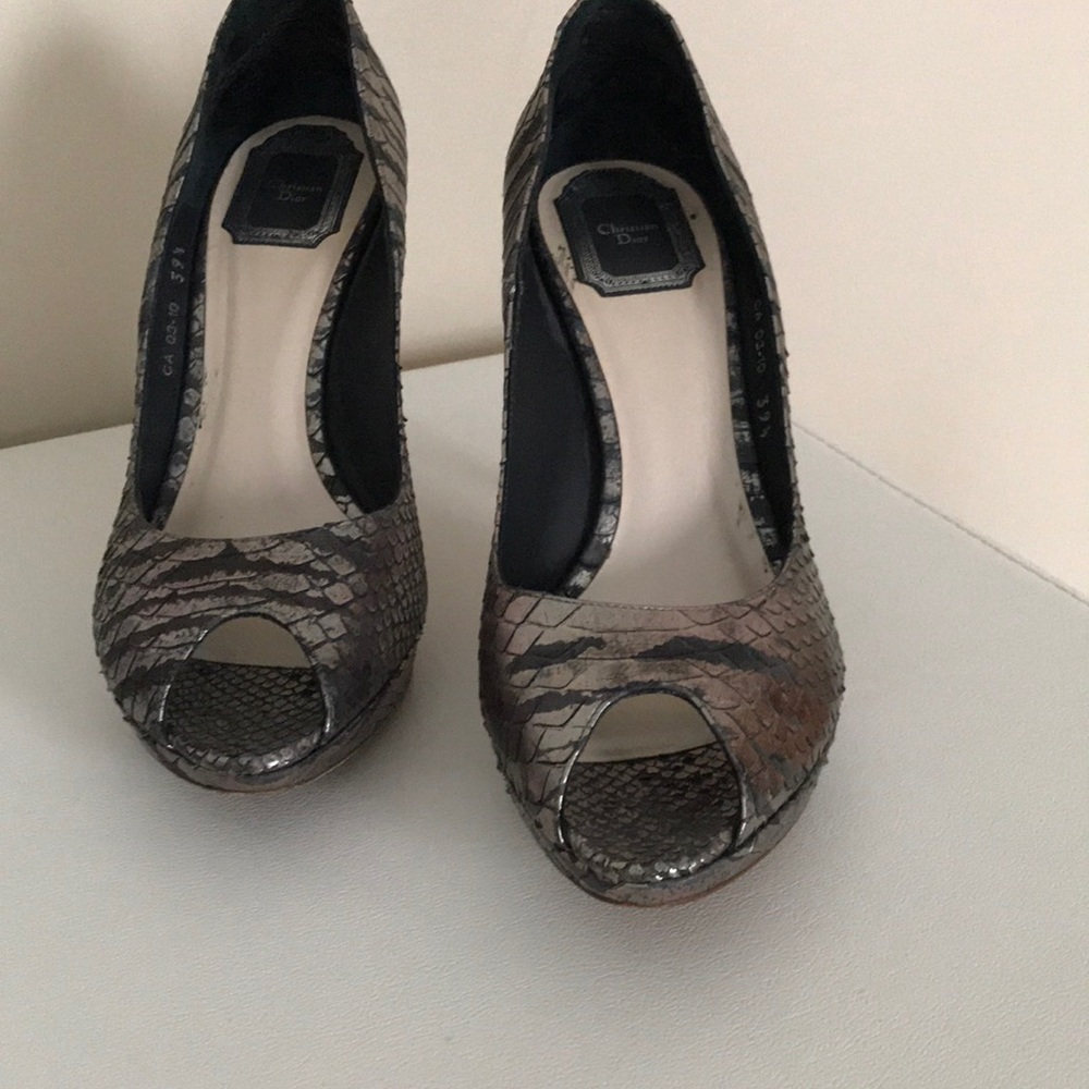 Dior open toe heels fits size 9 - Picture 2 of 5